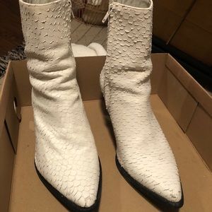 White Matisse Caty boots